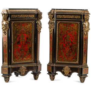 A Pair of Napoleon III Gilt
