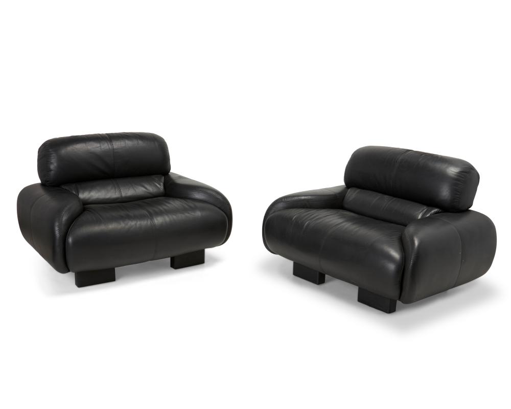 A PAIR OF NAURELLE POSTMODERN BLACK