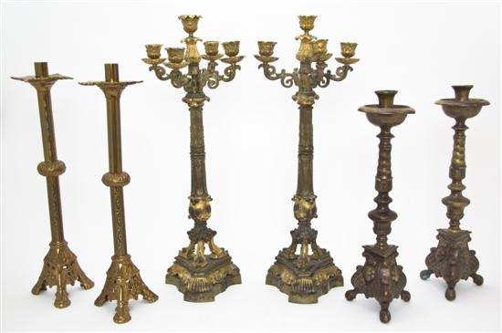 A Pair of Neoclassical Gilt