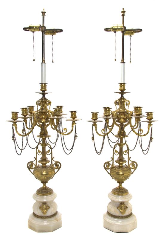 A Pair of Neoclassical Gilt