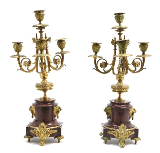 A Pair of Neoclassical Gilt