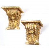 A PAIR OF NEOCLASSICAL GILTWOO
