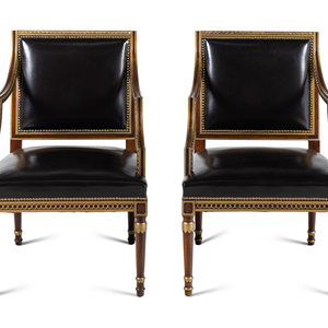 A Pair of Neoclassical Style Parcel
