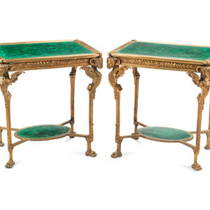 A Pair of Neoclassical Style Gilt