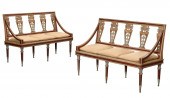 A PAIR OF NORTH ITALIAN CHINOI