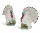 A PAIR OF NYMPHENBURG PORCELAI