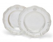 A PAIR OF ODIOT SILVER SECOND