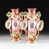 A PAIR OF OLD PARIS PARCEL GIL