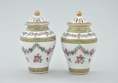 A Pair of Old Paris Porcelain