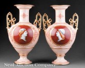 A Pair of Paris Gilt and Polyc