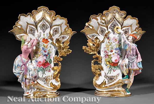 A Pair of Paris Gilt and