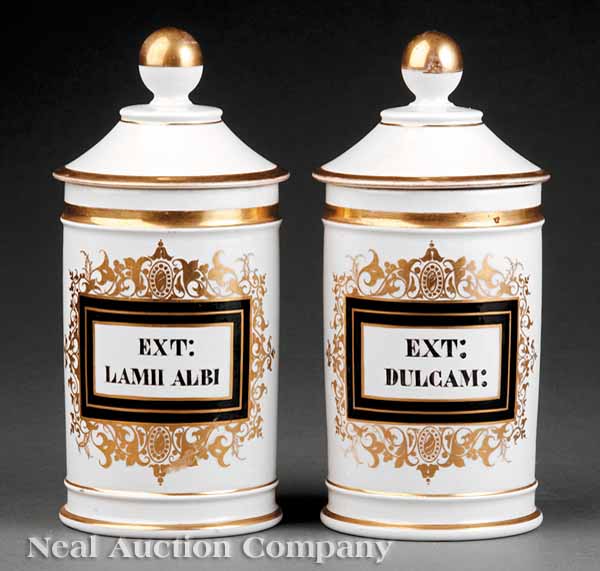 A Pair of Paris Porcelain