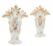 A PAIR OF PARIS PORCELAIN FAN