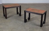 A PAIR OF PAUL MARRA WOOD OCCA
