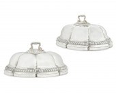 A PAIR OF PAUL STORR SILVER ME