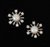 A Pair of Peal and Diamond Sno