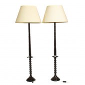 A PAIR OF PHOENIX DAY PATINATE