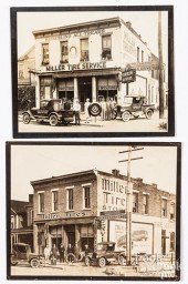 A PAIR OF PHOTOGRAPHS OF MILLE