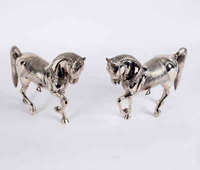 A pair of plated Vienna Spanish