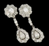 A Pair of Platinum and Diamond