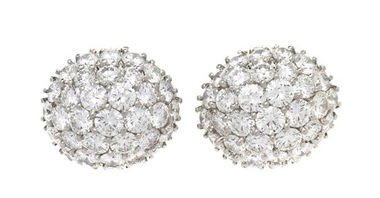 *A Pair of Platinum and Diamond