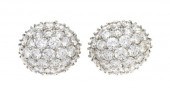 *A Pair of Platinum and Diamon