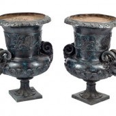 A Pair of Pompeiian Style Pati