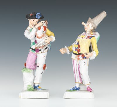 A Pair of Porcelain Figurines