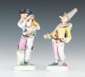 A Pair of Porcelain Figurines