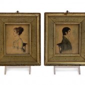 A Pair of Portrait Miniatures