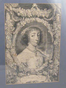 A pair of portrait prints of King