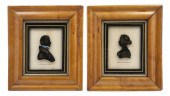 A Pair of Portrait Silhouettes