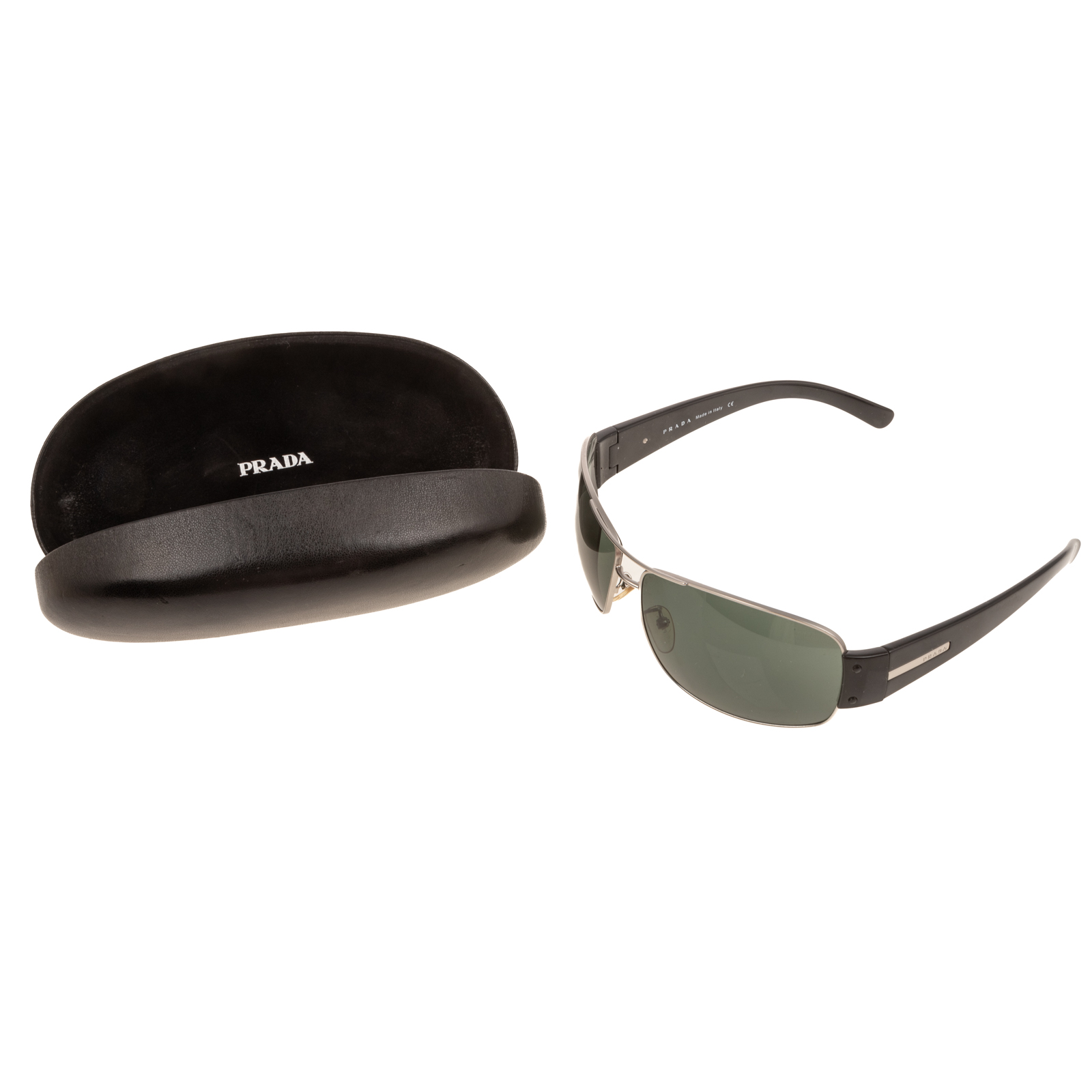 A PAIR OF PRADA SUNGLASSES