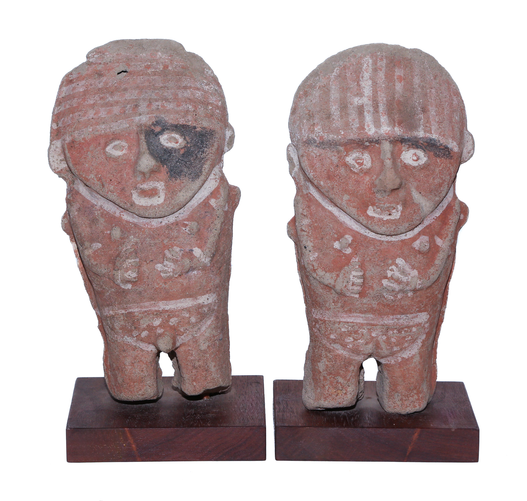 A PAIR OF PRE-COLUMBIAN CHANCAY