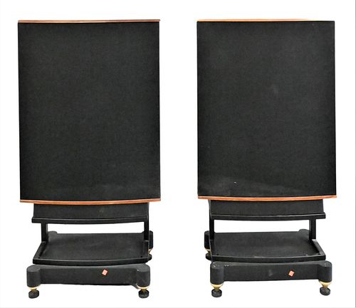 A PAIR OF QUAD ESL-63 SPEAKERSA