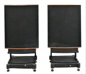 A PAIR OF QUAD ESL-63 SPEAKERS