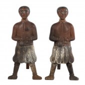 A PAIR OF RARE HAWAIIAN NATIVE