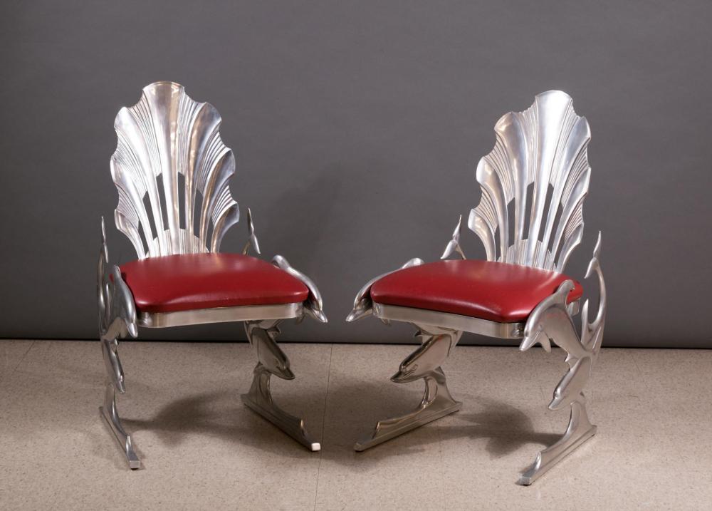 A PAIR OF RAY LEWIS ALUMINUM