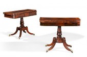 A PAIR OF REGENCY GONCALO ALVE