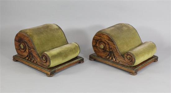 A pair of Regency ormolu mounted