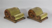 A pair of Regency ormolu mount