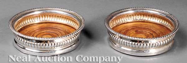 A Pair of Regency Sheffield Plate