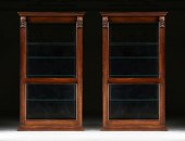 A PAIR OF REGENCY STLE MAHOGAN