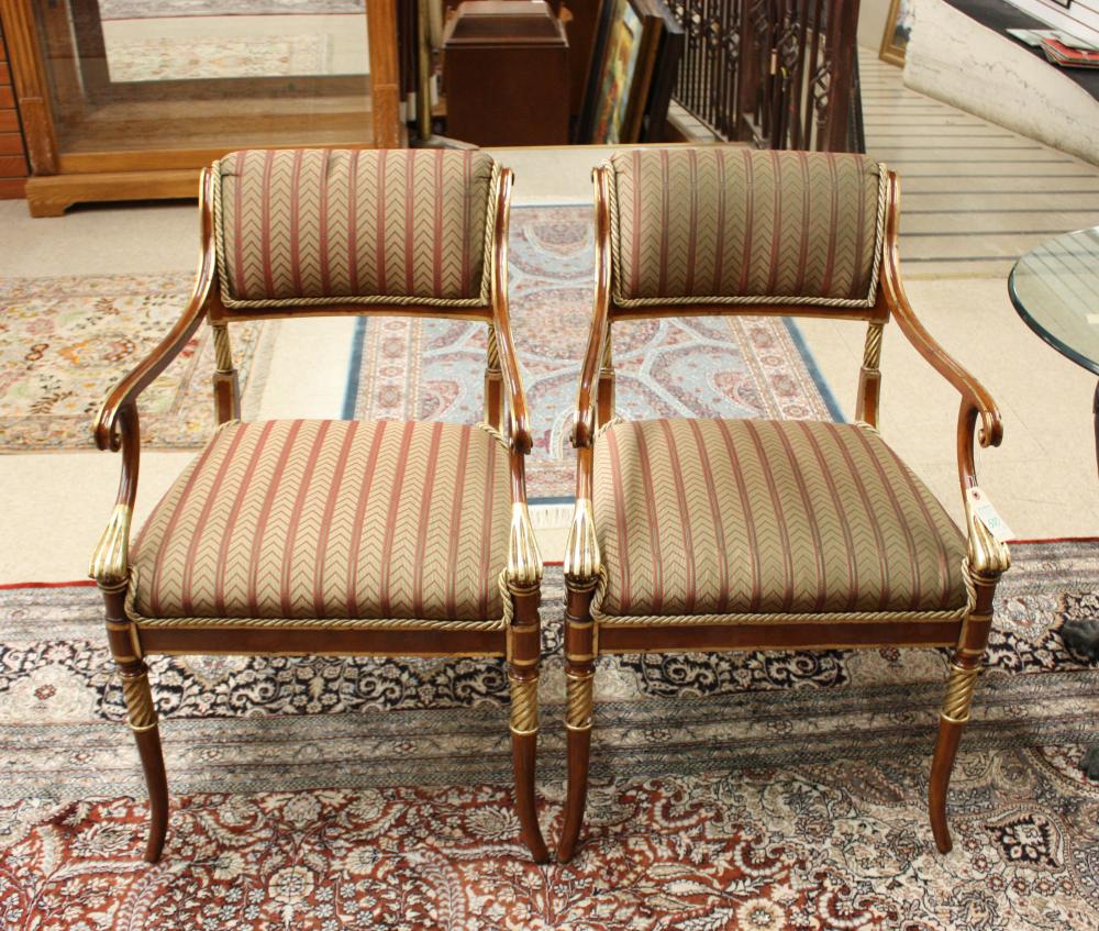 A PAIR OF REGENCY STYLE