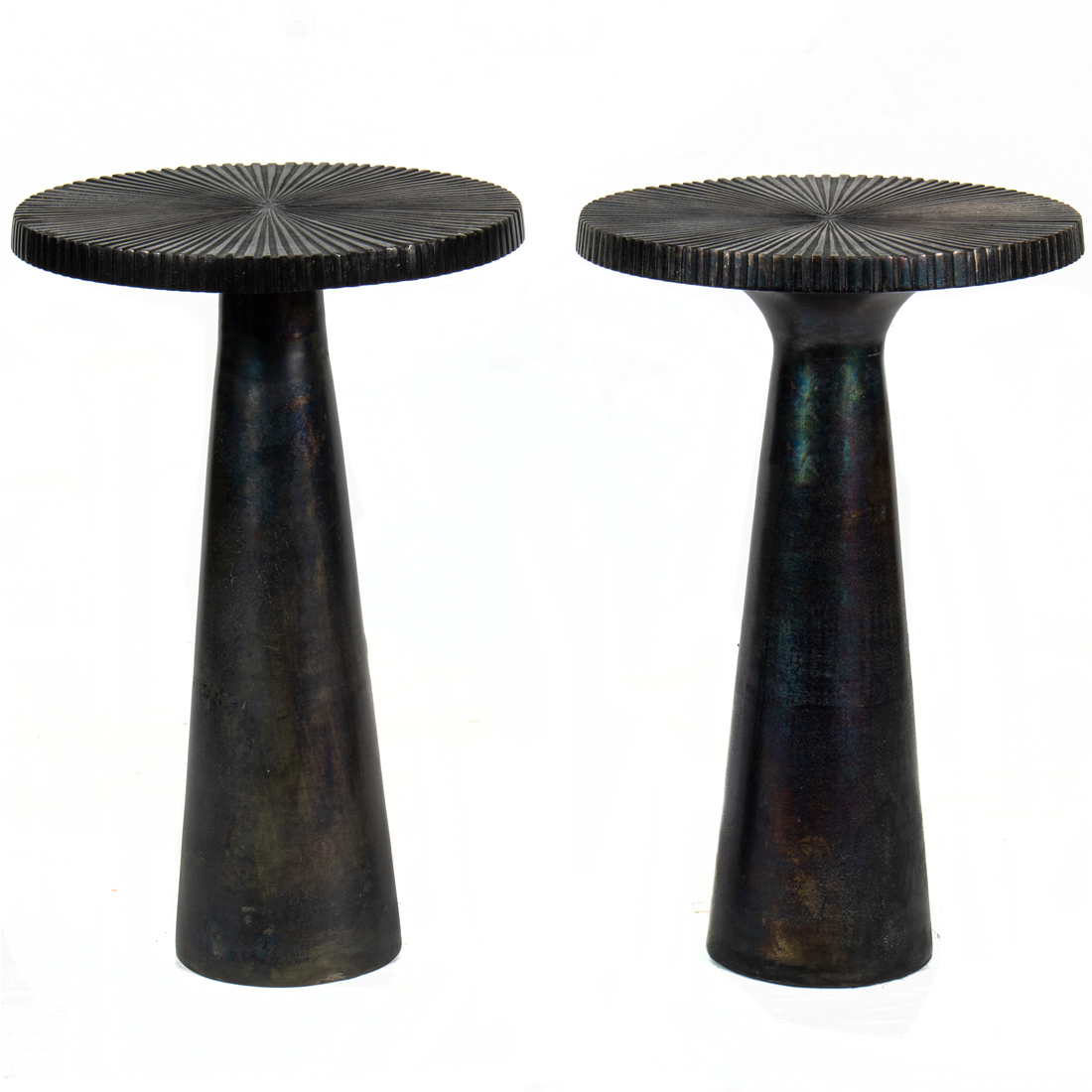 A PAIR OF REGINA ANDREW PATINATED
