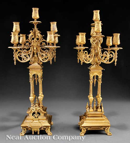 A Pair of Renaissance Revival