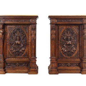 A Pair of Renaissance Revival