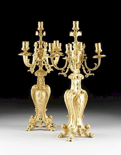 A PAIR OF RENAISSANCE REVIVAL STYLE