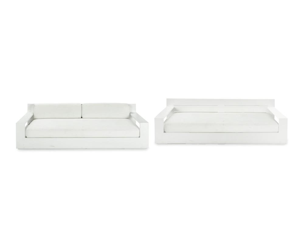 A PAIR OF RESTORATION HARDWARE
