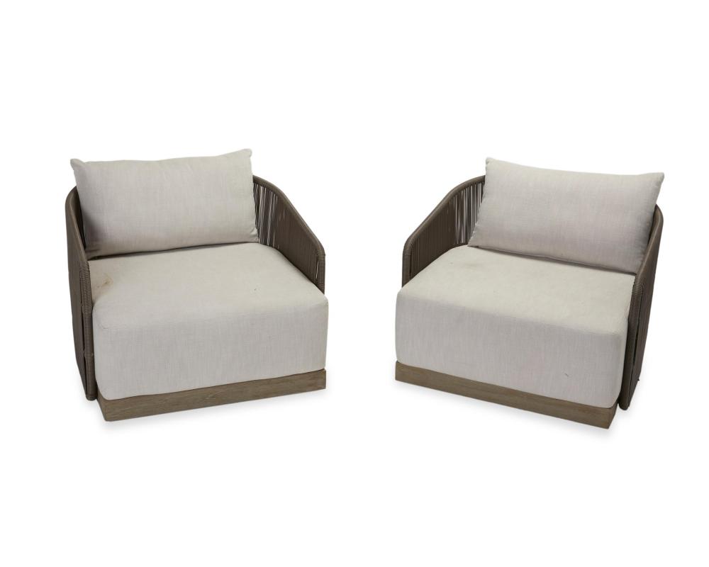 A PAIR OF RESTORATION HARDWARE